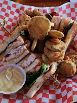 Club Sandwich with Frickles